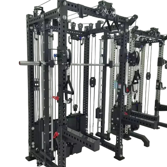 Wholesale Functional Trainer Power Squat Rack Multi Smith Machine for Weight Training
