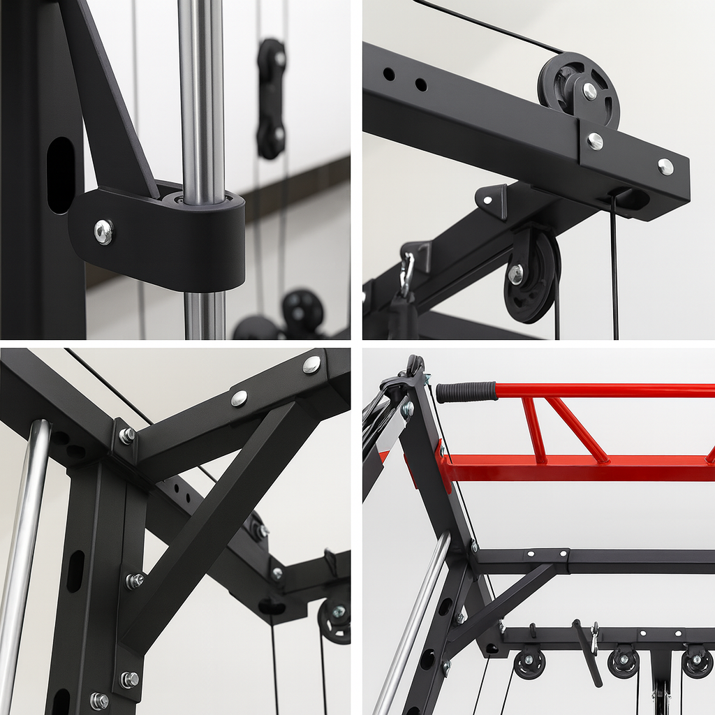 IronReign X7 Pro Multi-Use Squat Rack & Functional Trainer