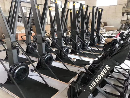 Adult Fitness Ski Equipment Gym and Home Ski Machine/Gym Cardio Fitness Rowing Machine Ski Trainer