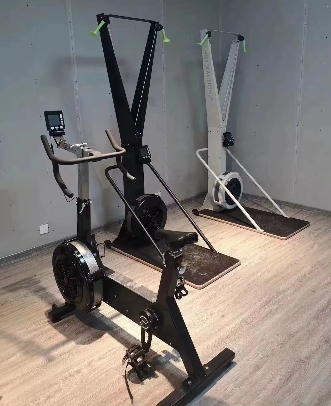 Adult Fitness Ski Equipment Gym and Home Ski Machine/Gym Cardio Fitness Rowing Machine Ski Trainer