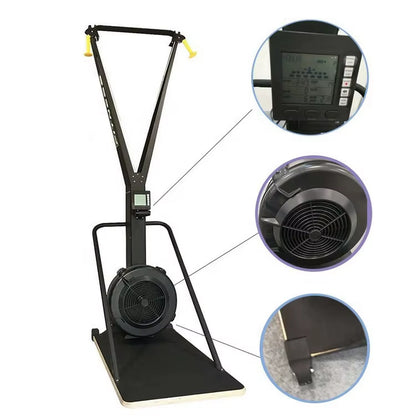 Adult Fitness Ski Equipment Gym and Home Ski Machine/Gym Cardio Fitness Rowing Machine Ski Trainer