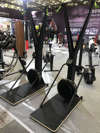 Adult Fitness Ski Equipment Gym and Home Ski Machine/Gym Cardio Fitness Rowing Machine Ski Trainer